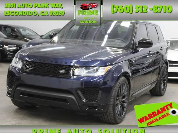 LAND ROVER RANGE ROVER SPORT 2016 SALWR2EFXGA568200 image LAND ROVER RANGE ROVER SPORT 2016 SALWR2EFXGA568200 image